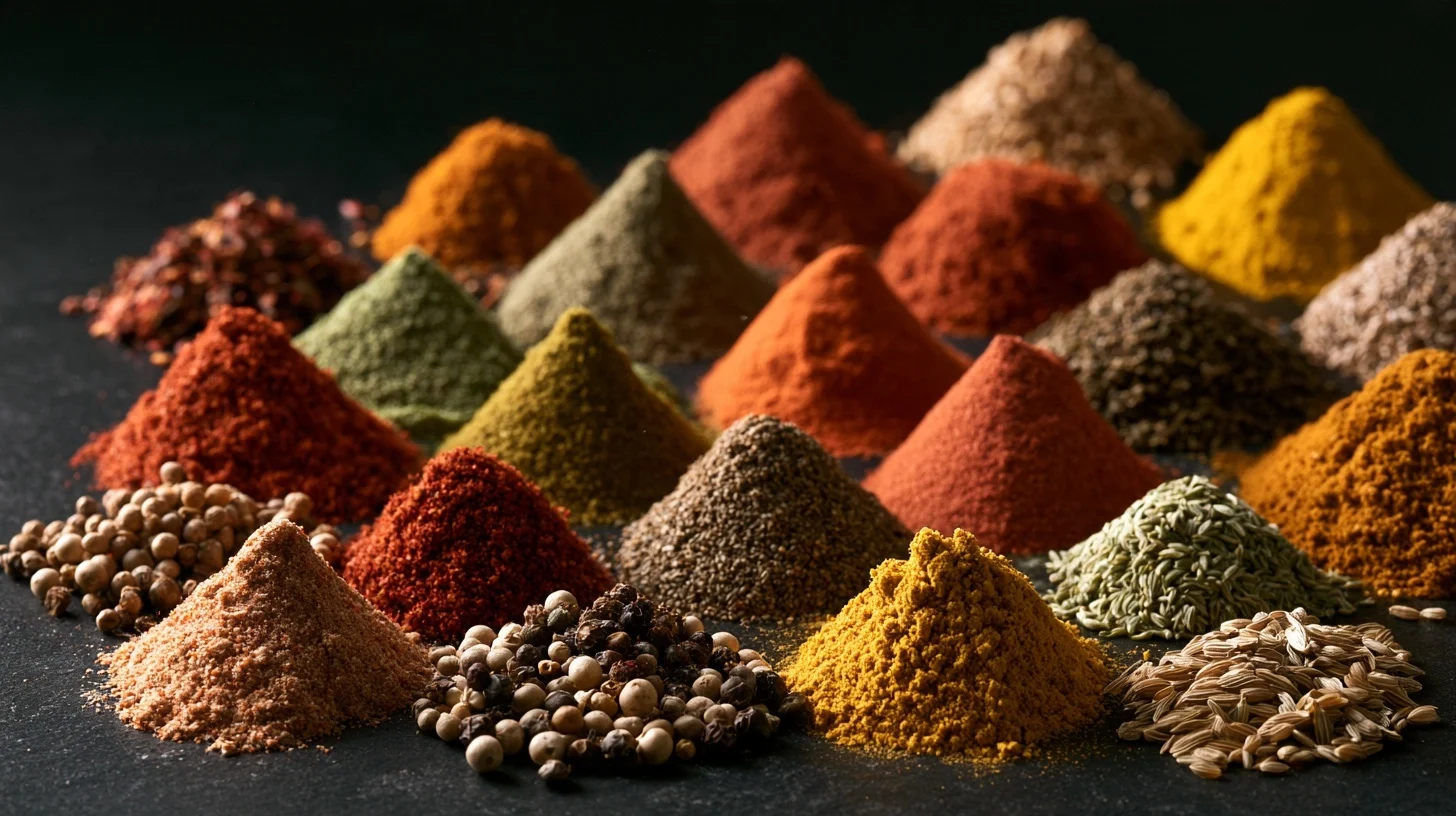 25 temperos mais utilizados no mundo