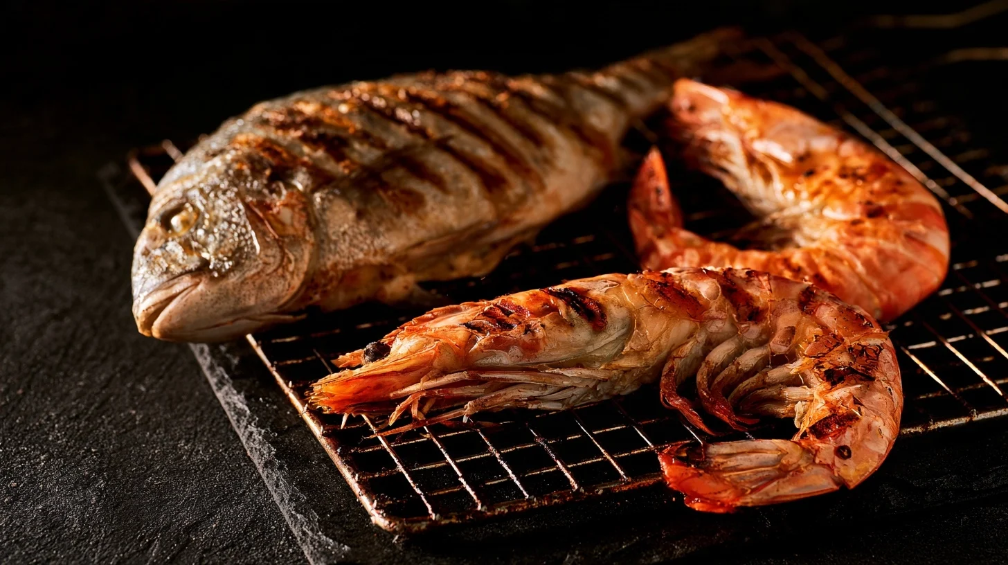 5 truques para assar ou grelhar peixes e frutos do mar na churrasqueira