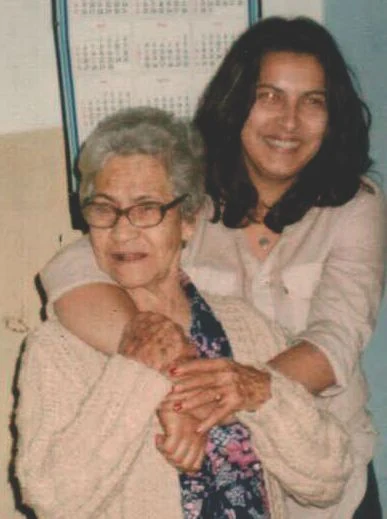 Vovó Julia e eu em 1981